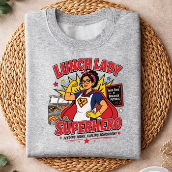 Alternative view of Lunch Lady, Lunch Lady Super Hero School Cafeteria Crew SVG PNG