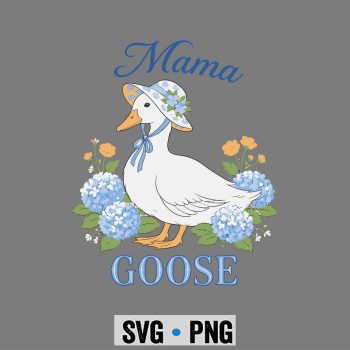 Classic Shop 11 Mama Goose Mom Silly Goose SVG PNG
