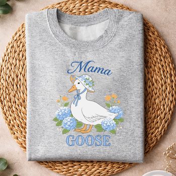 Alternative view of Mama Goose Mom Silly Goose SVG PNG