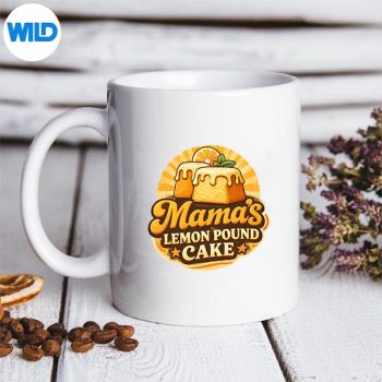 Mamas Lemon Pound Cake Mothers Day Kitchen SVG PNG 5 MamasLemonPoundCakeMothersDayKitchenmug