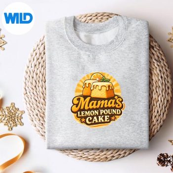 Alternative view of Mamas Lemon Pound Cake Mothers Day Kitchen SVG PNG