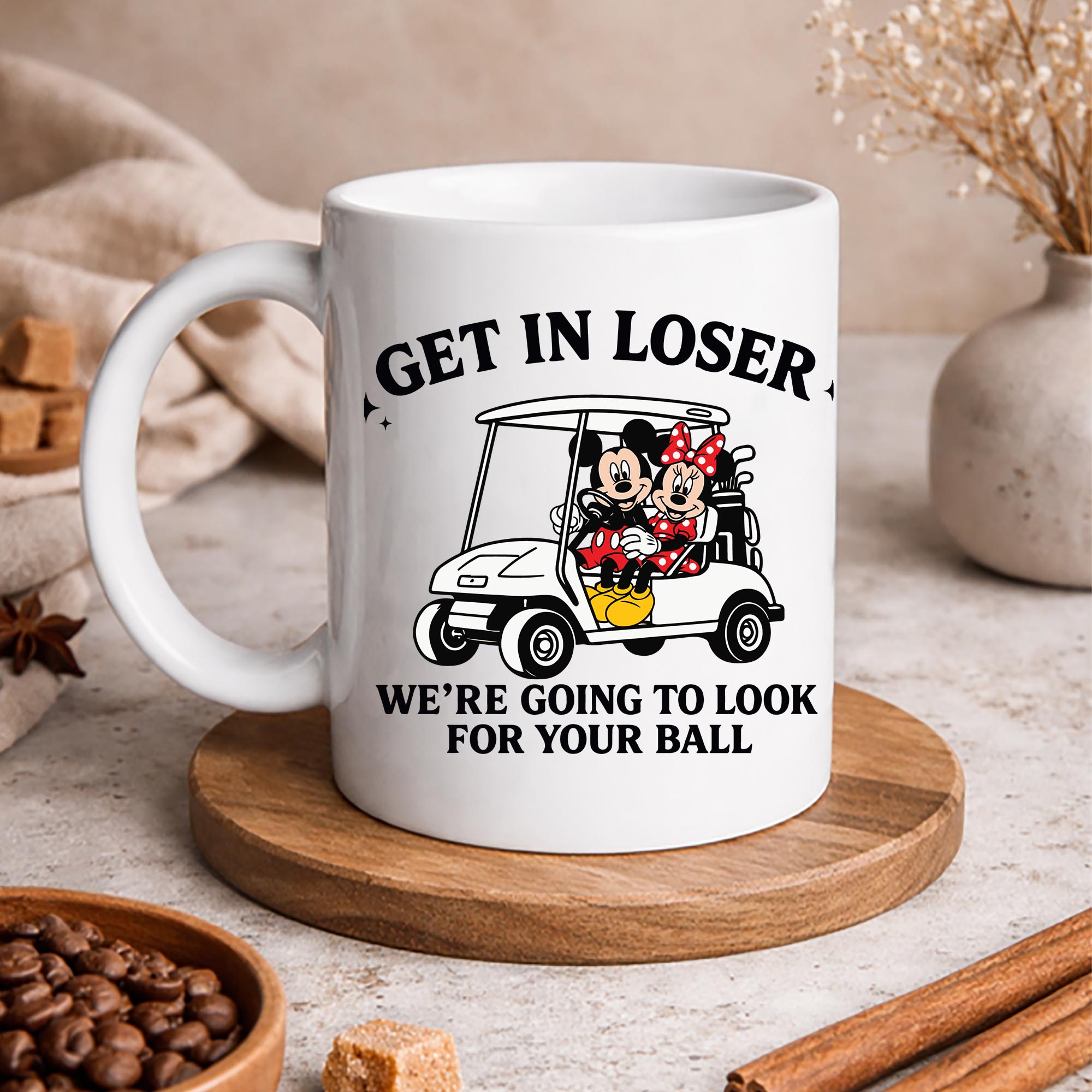 Mickey And Minnie Golf Get in Loser We Are Going to Look for Your Ball Funny SVG PNG 3 Mickey And Minnie Golf Get in Loser We Are Going to Look for Your Ball Funny SVG PNG - Image 3