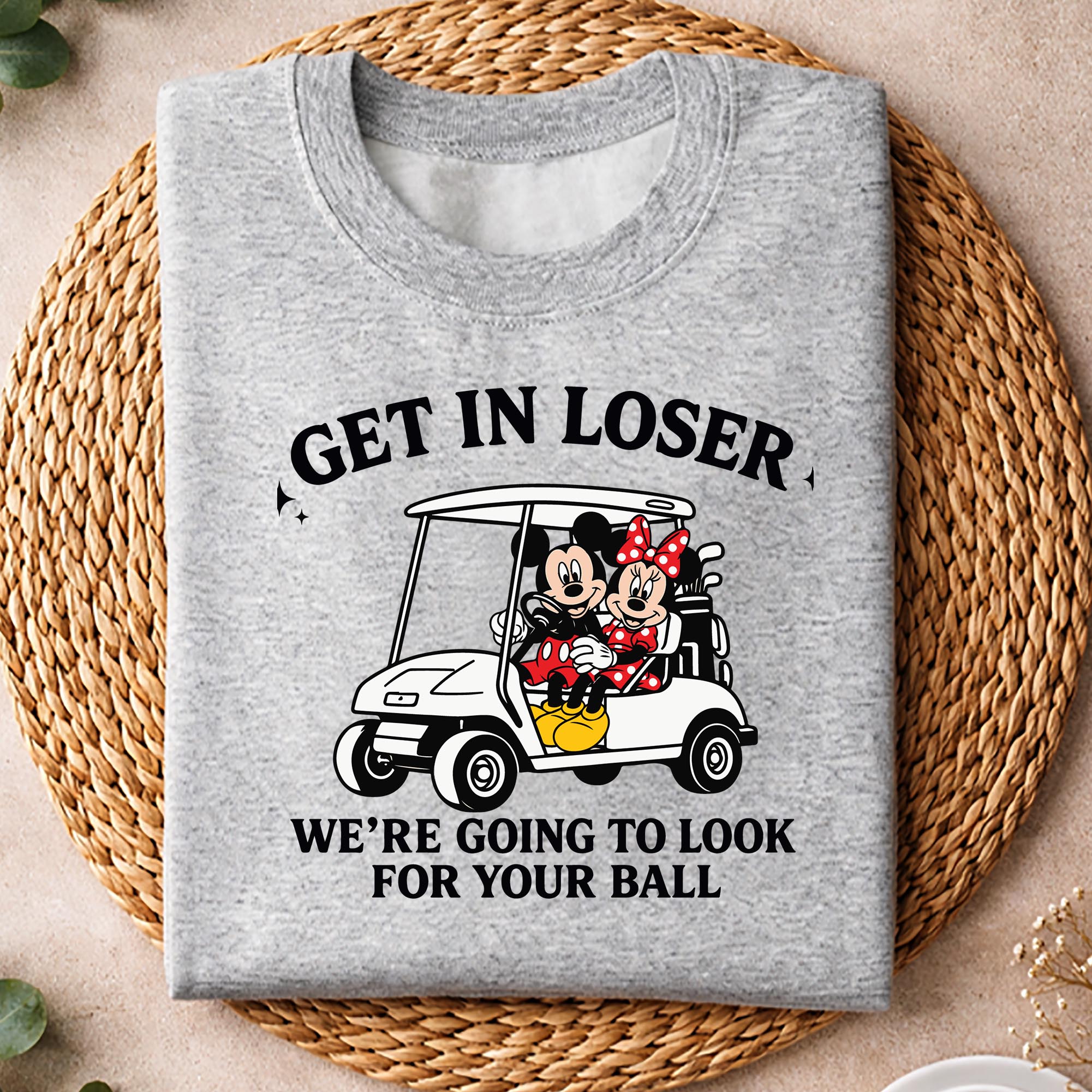 Mickey And Minnie Golf Get in Loser We Are Going to Look for Your Ball Funny SVG PNG 2 Mickey And Minnie Golf Get in Loser We Are Going to Look for Your Ball Funny SVG PNG - Image 2