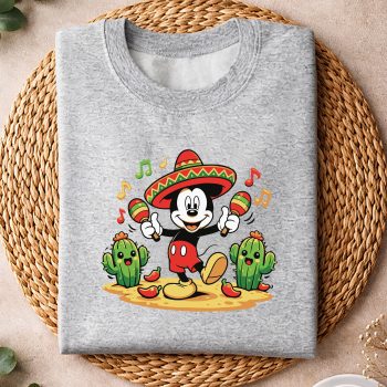 Alternative view of Mickey Mexican Cinco De Mayo SVG PNG