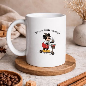 MickeyOfftoActivelyMonitorFunnyTestingDayTeachermug