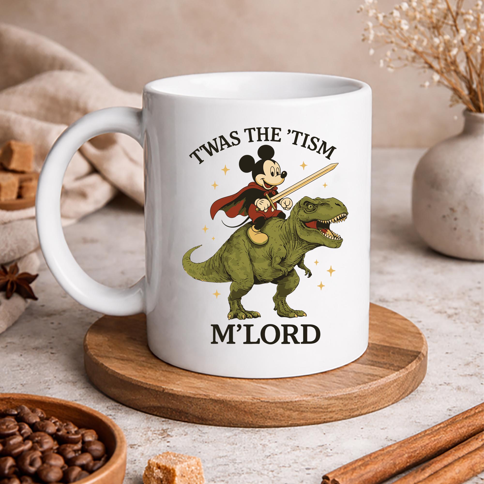 Mickey TWAS The Tism M Lord Raccoon Riding Dinosaur SVG PNG 3 Mickey TWAS The Tism M Lord Raccoon Riding Dinosaur SVG PNG - Image 3