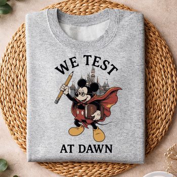Alternative view of Mickey Test Day Coordinator Teacher Testing Day Exam SVG PNG
