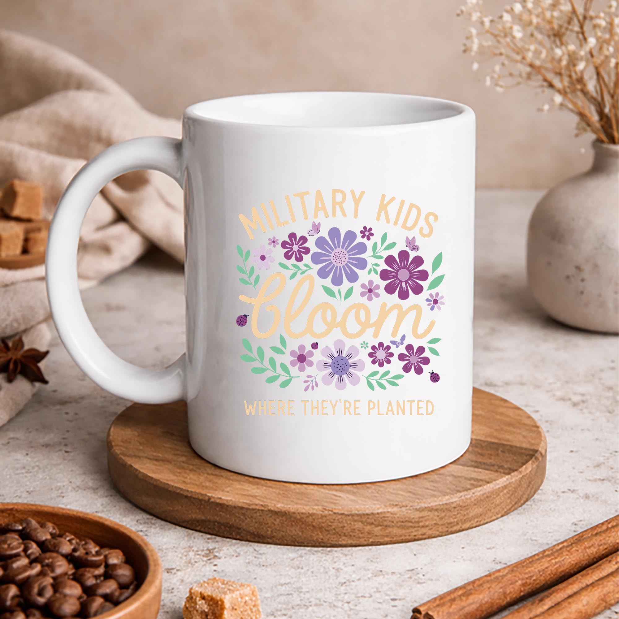 Military Kid Dandelion Bloom Where They Are Planted Purple Up SVG PNG 3 Military Kid Dandelion Bloom Where They Are Planted Purple Up SVG PNG - Image 3