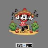Minnie Mexican Cinco De Mayo SVG PNG 6 MinnieMexicanCincoDeMayo