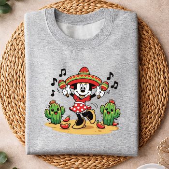 Alternative view of Minnie Mexican Cinco De Mayo SVG PNG