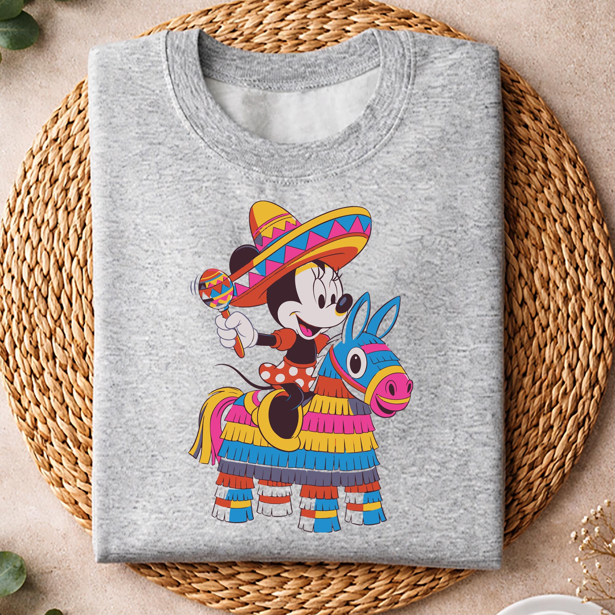 Minnie Riding Pinata Cinco De Mayo Mexican Donkey SVG PNG 2 Minnie Riding Pinata Cinco De Mayo Mexican Donkey SVG PNG - Image 2