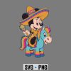 Minnie Riding Pinata Cinco De Mayo Mouse Ears Fiesta SVG PNG 7 MinnieRidingPinataCincoDeMayoMouseEarsFiesta