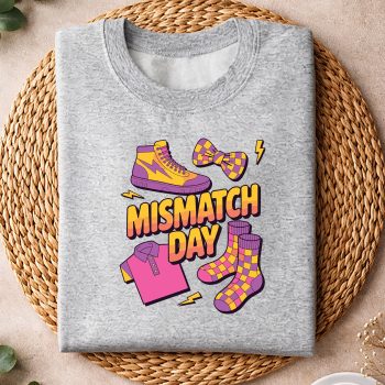 Alternative view of Mismatch Day Summer Wacky Mismatch Day Tacky Day SVG PNG