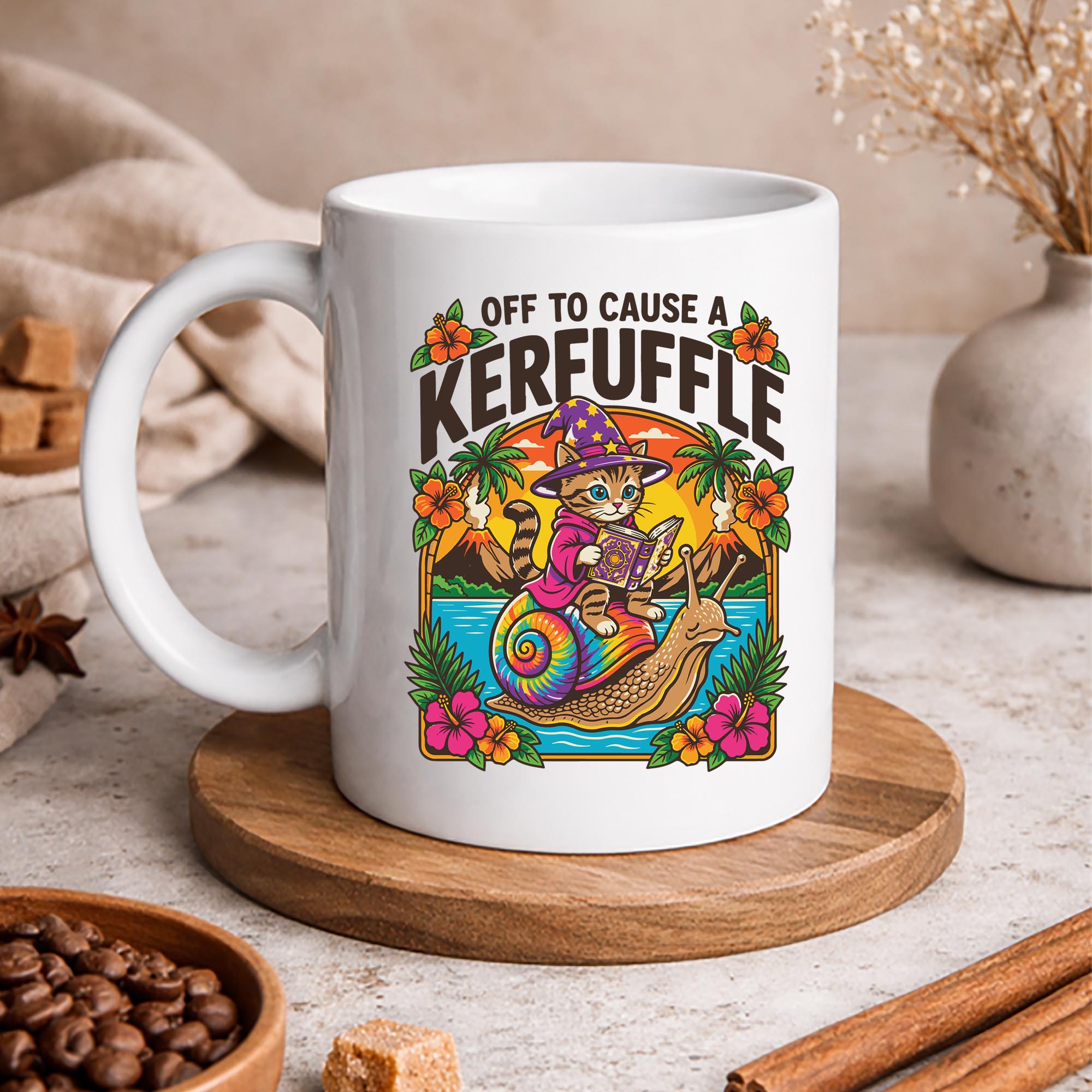Off to Cause A Kerfuffle Wizard Cat Riding Snail SVG PNG 3 Off to Cause A Kerfuffle Wizard Cat Riding Snail SVG PNG - Image 3