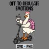 Off to Regulate Emotions Goose Drinking Coffee SVG PNG 7 OfftoRegulateEmotionsGooseDrinkingCoffee