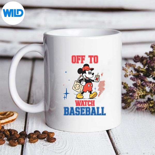 Off to Watch Baseball Funny Softball Mickey Game Day Sports SVG PNG 3 Off to Watch Baseball Funny Softball Mickey Game Day Sports SVG PNG - Image 3