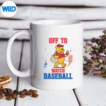 OfftoWatchBaseballFunnySoftballPoohGameDaySportsmug