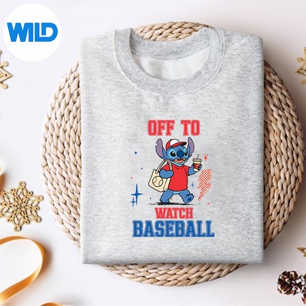 Off to Watch Baseball Funny Softball Stitch Game Day Sports SVG PNG 2 Off to Watch Baseball Funny Softball Stitch Game Day Sports SVG PNG - Image 2