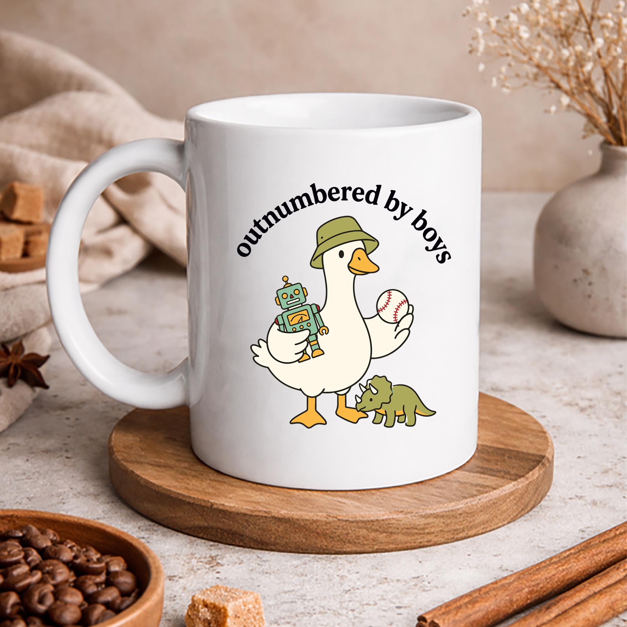 Outnumbered By Boys Funny Mom Goose Family Life SVG PNG 3 Outnumbered By Boys Funny Mom Goose Family Life SVG PNG - Image 3