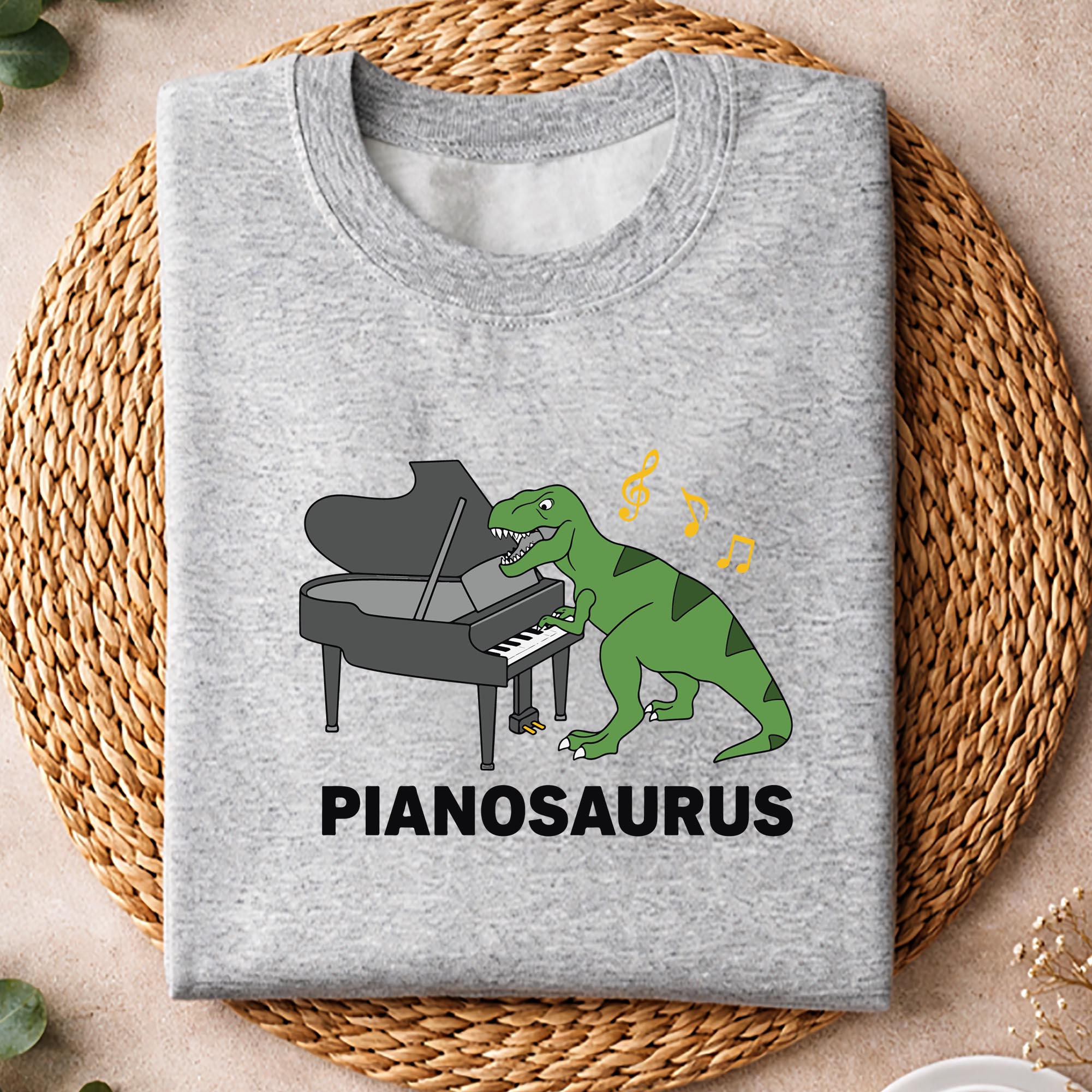 Pianosaurus Best Piano Pianist Piano Player SVG PNG 2 Pianosaurus Best Piano Pianist Piano Player SVG PNG - Image 2