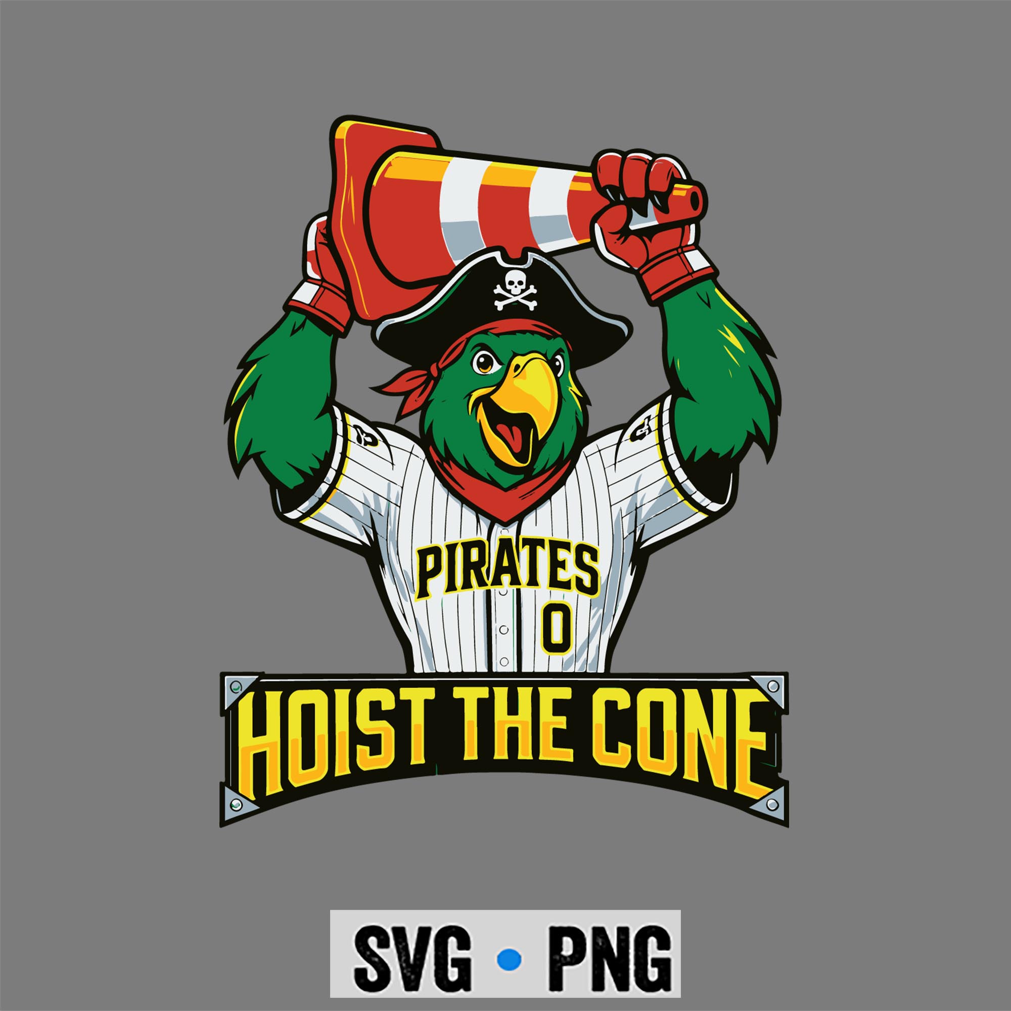 Pirates Hoist The Cone Saying Baseball SVG PNG 1 Pirates Hoist The Cone Saying Baseball SVG PNG