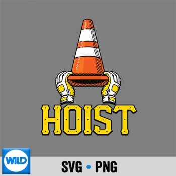 Pittsburgh Hoist The Traffic Cone SVG PNG