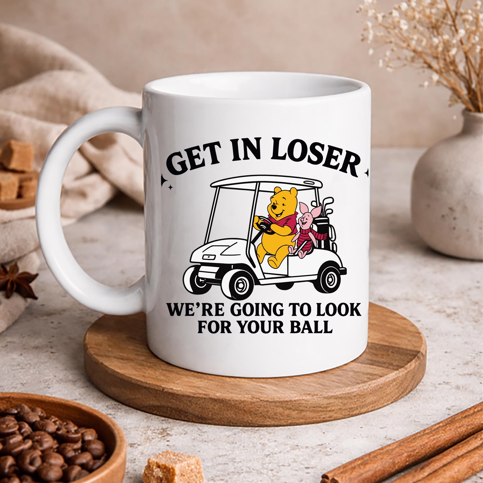 Pooh And Winnie Golf Get in Loser We Are Going to Look for Your Ball Funny SVG PNG 3 Pooh And Winnie Golf Get in Loser We Are Going to Look for Your Ball Funny SVG PNG - Image 3
