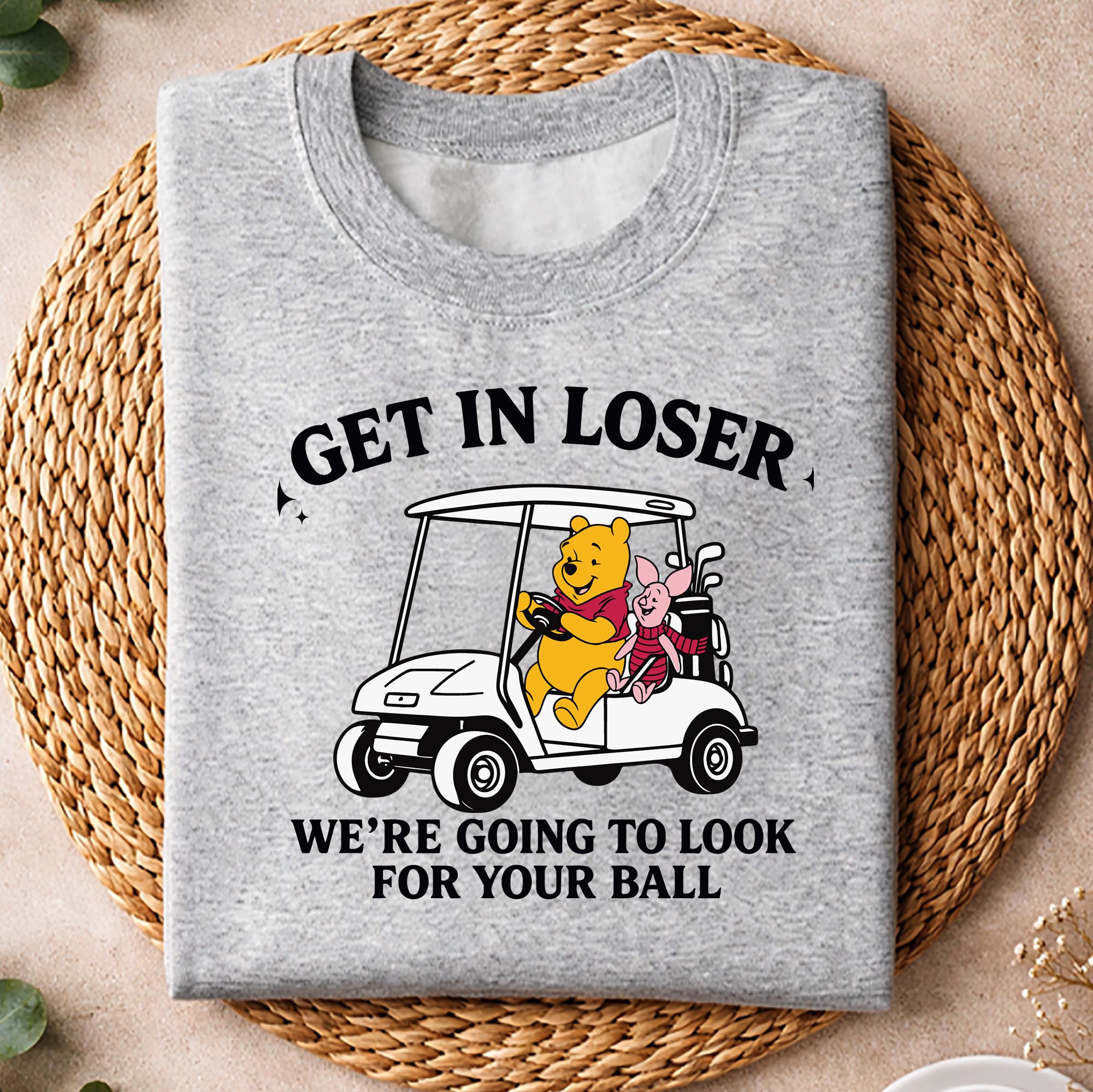 Pooh And Winnie Golf Get in Loser We Are Going to Look for Your Ball Funny SVG PNG 2 Pooh And Winnie Golf Get in Loser We Are Going to Look for Your Ball Funny SVG PNG - Image 2