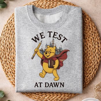 Alternative view of Pooh Test Day Coordinator Teacher Testing Day Exam SVG PNG
