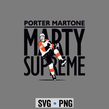 Porter Martone Marty Supreme Philadelphia Hockey SVG PNG