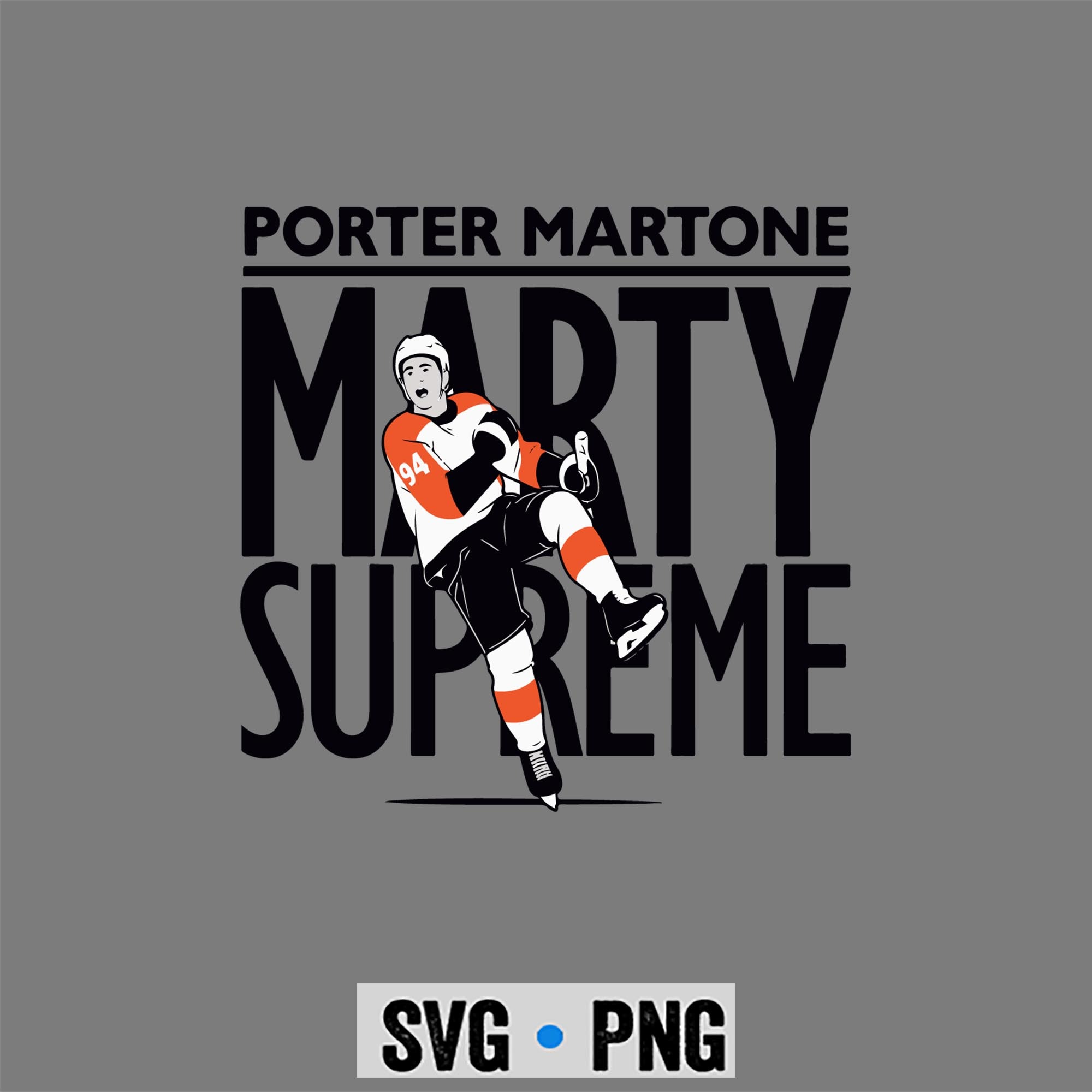 Porter Martone Marty Supreme Philadelphia Hockey SVG PNG 1 Porter Martone Marty Supreme Philadelphia Hockey SVG PNG