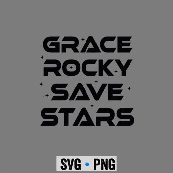 Project Hail Mary Grace Rocky Save Stars SVG PNG