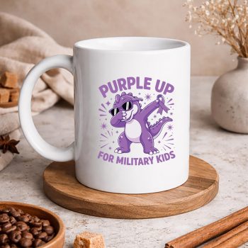 Purple Up for Military Kids Military Child Month Dinosaur SVG PNG 5 PurpleUpforMilitaryKidsMilitaryChildMonthDinosaurmug