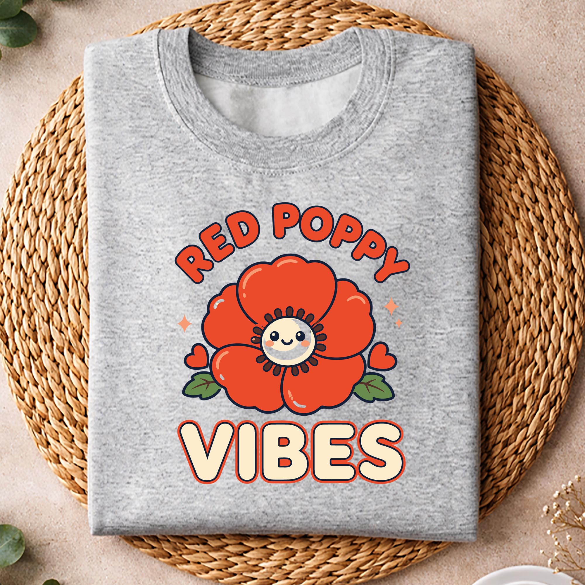 Flower, Red Poppy Vibes Floral SVG PNG 2 Flower, Red Poppy Vibes Floral SVG PNG - Image 2