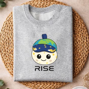 Alternative view of Rise Plush Space Moon SVG PNG