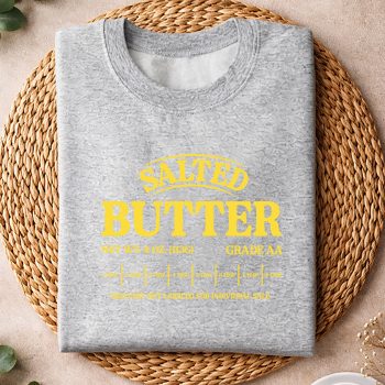 Alternative view of Salted Butter Pretend Im Butter Adult Costume Halloween SVG PNG