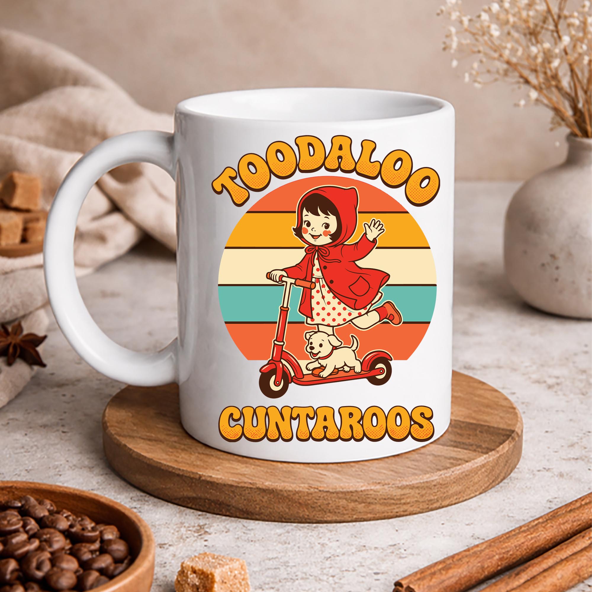 Sarcastic Toodaloo Cuntaroos Retro Girl Roller SVG PNG 3 Sarcastic Toodaloo Cuntaroos Retro Girl Roller SVG PNG - Image 3