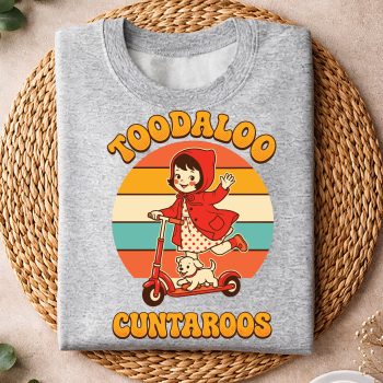 Alternative view of Sarcastic Toodaloo Cuntaroos Retro Girl Roller SVG PNG