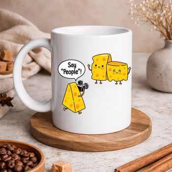 SayPeopleCheeseLoverFoodDairyMilkGoudaCheddarBriemug