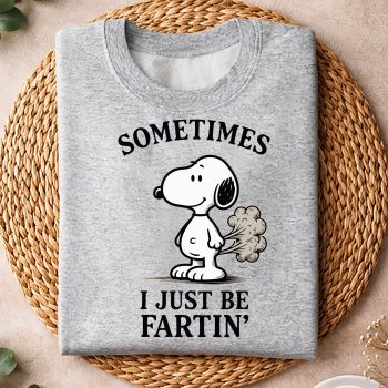 SnoopySometimesIJustBeFartinMemesweater