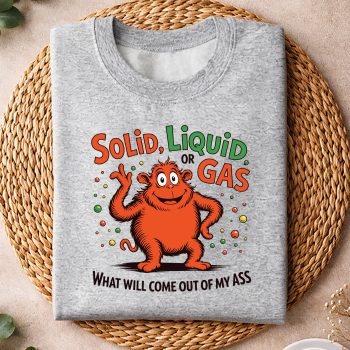 Alternative view of Solid Liquid Or Gas Funny Cat Physics Science SVG PNG