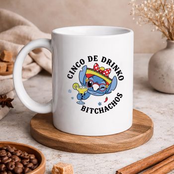 StitchCincoDeDrinkoBitchachosSkeletonMargaritaDrinkingmug