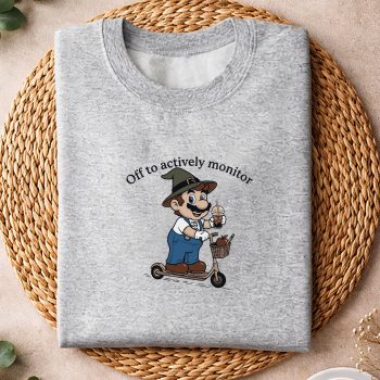 Alternative view of Super Mario Off to Actively Monitor Funny Testing Day Teacher SVG PNG