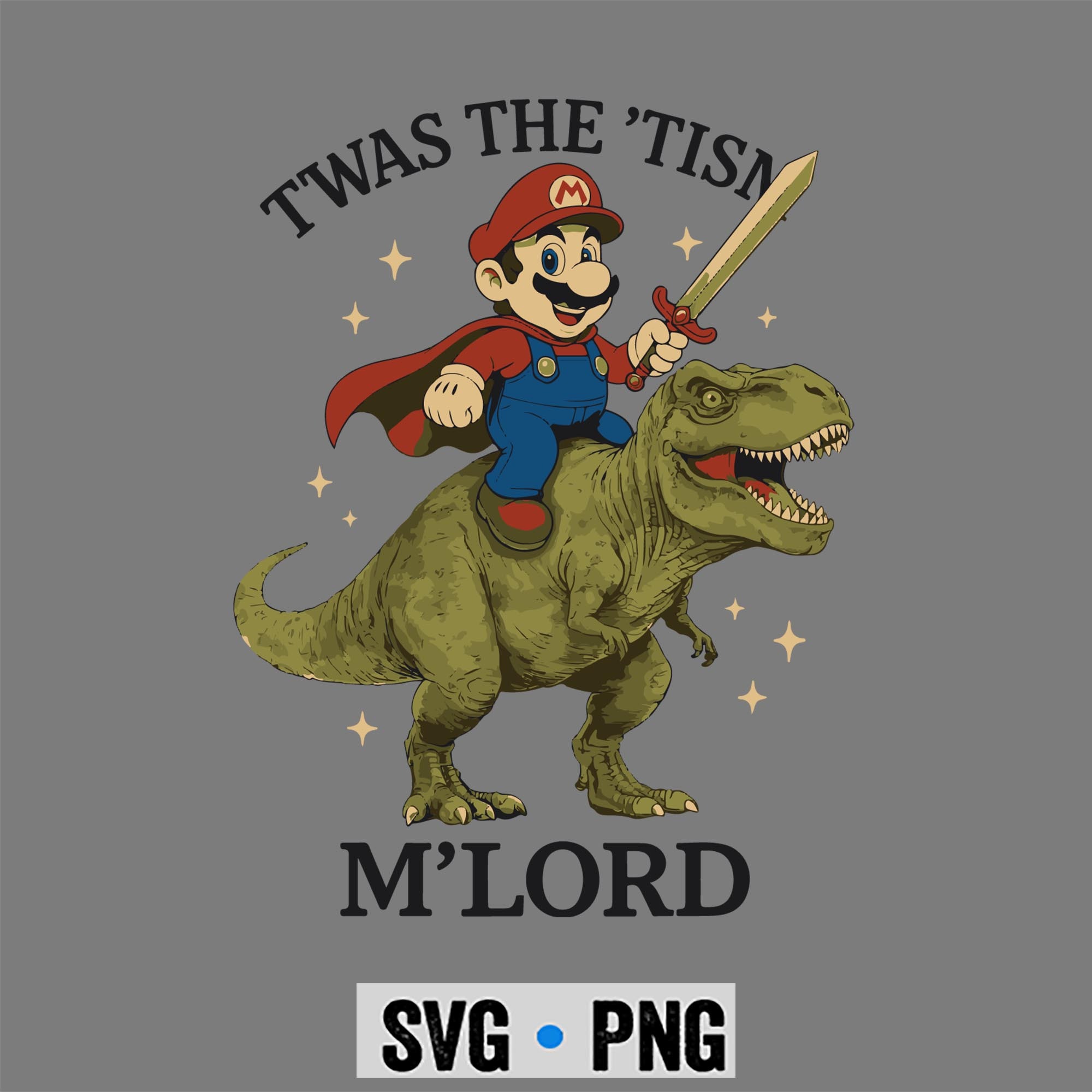 Super Mario TWAS The Tism M Lord Raccoon Riding Dinosaur SVG PNG 1 Super Mario TWAS The Tism M Lord Raccoon Riding Dinosaur SVG PNG