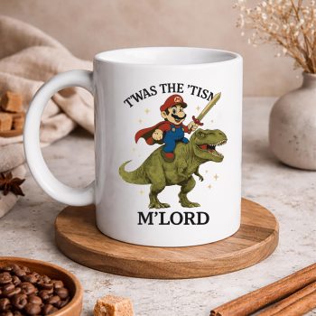 Super Mario TWAS The Tism M Lord Raccoon Riding Dinosaur SVG PNG 5 SuperMarioTWASTheTismMLordRaccoonRidingDinosaurmug
