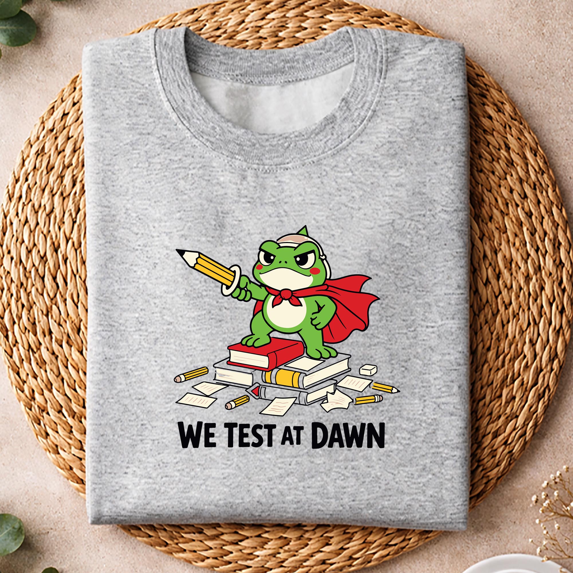 Teacher Frog We Test At Dawn Test Day Coordinator Final Exam SVG PNG 2 Teacher Frog We Test At Dawn Test Day Coordinator Final Exam SVG PNG - Image 2