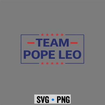 Team Pope Leo XIV SVG PNG