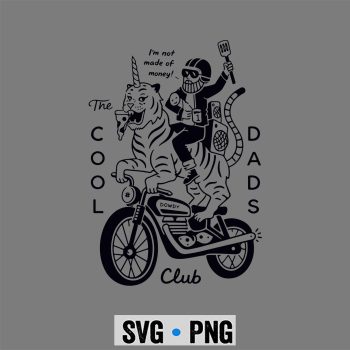 The Cool Dads Club Funny Fathers Day SVG PNG