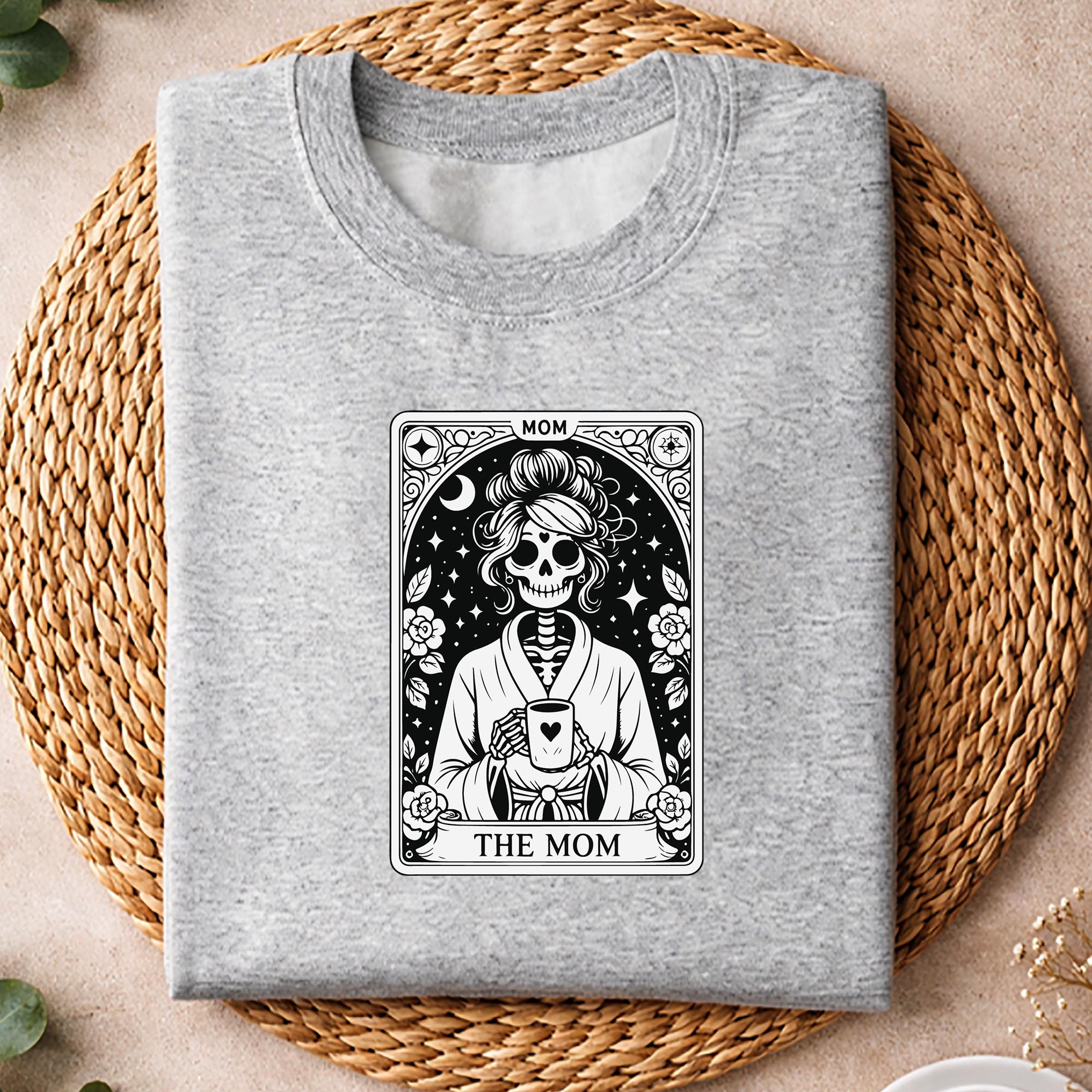 The Mom Tarot Card Skeleton Mother SVG PNG 2 The Mom Tarot Card Skeleton Mother SVG PNG - Image 2