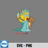 The Simpsons Maggie Little Lady of Liberty 4th of July USA SVG PNG 6 TheSimpsonsMaggieLittleLadyofLiberty4thofJulyUSA